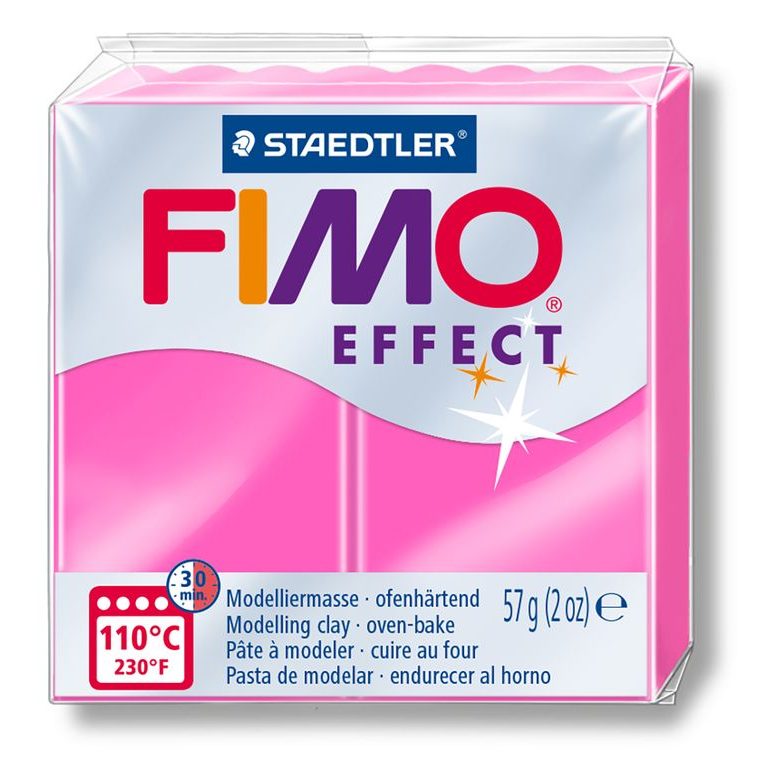 FIMO NEON effect 57g růžová