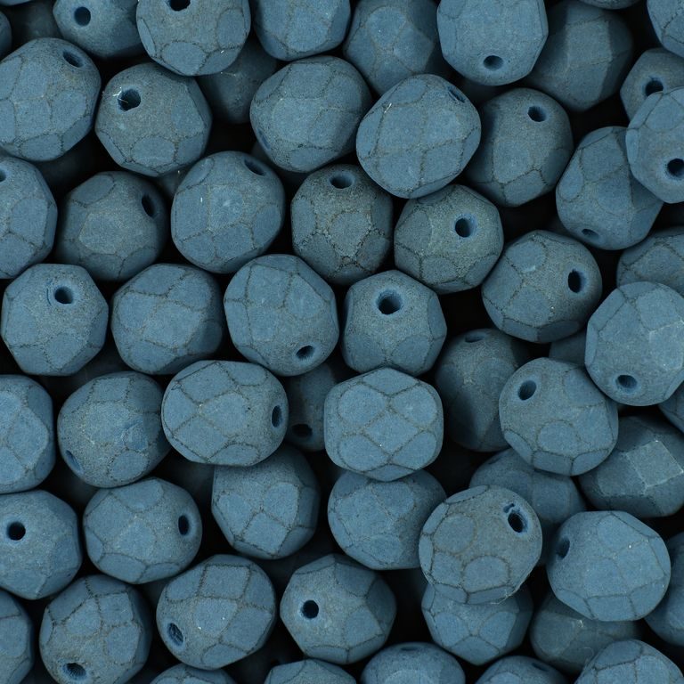 Manumi české broušené korálky 6 mm Dark Teal