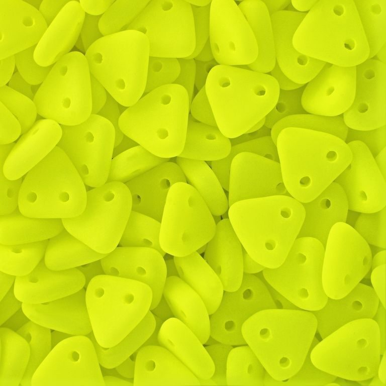 CzechMates Triangle 6mm Neon Yellow č.177