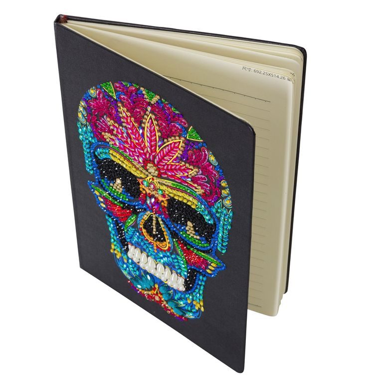 Diamond painting notebook Skull
