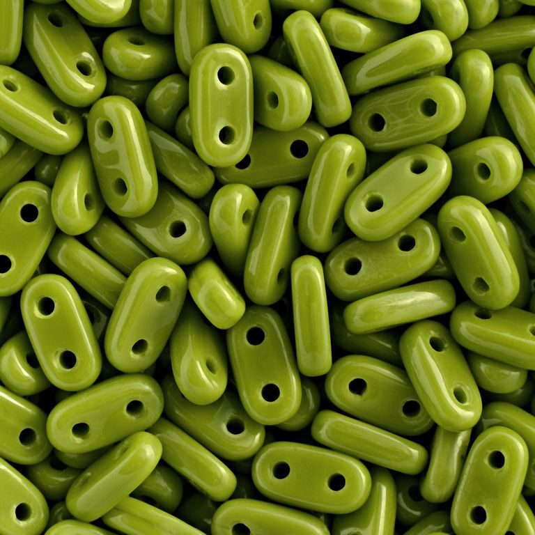 CzechMates Bar 6x3mm Opaque Olive č.382