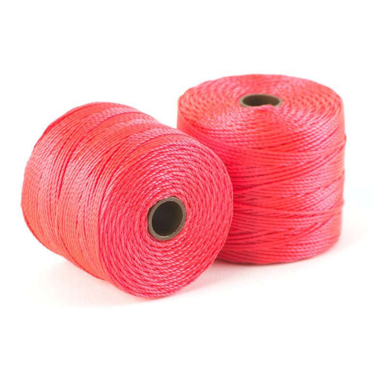 S-lon bead cord light red