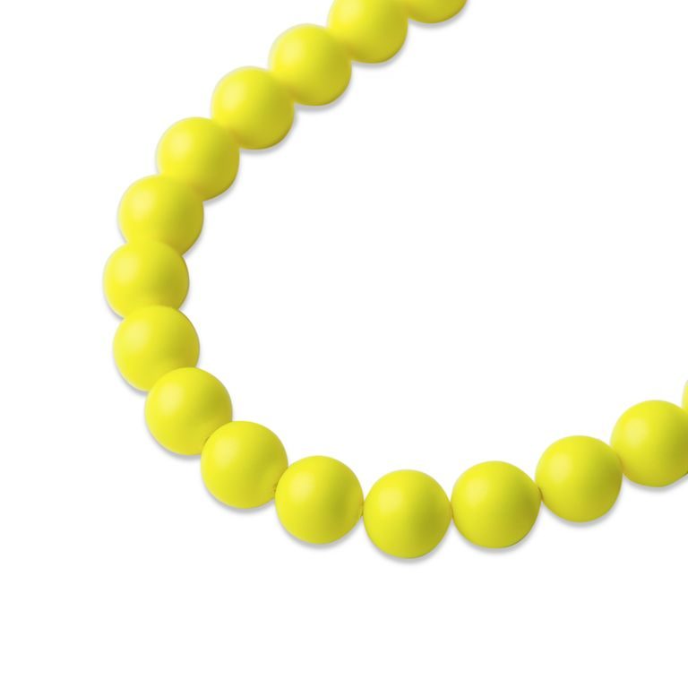 SWAROVSKI 5810 6 mm Neon Yellow Pearl