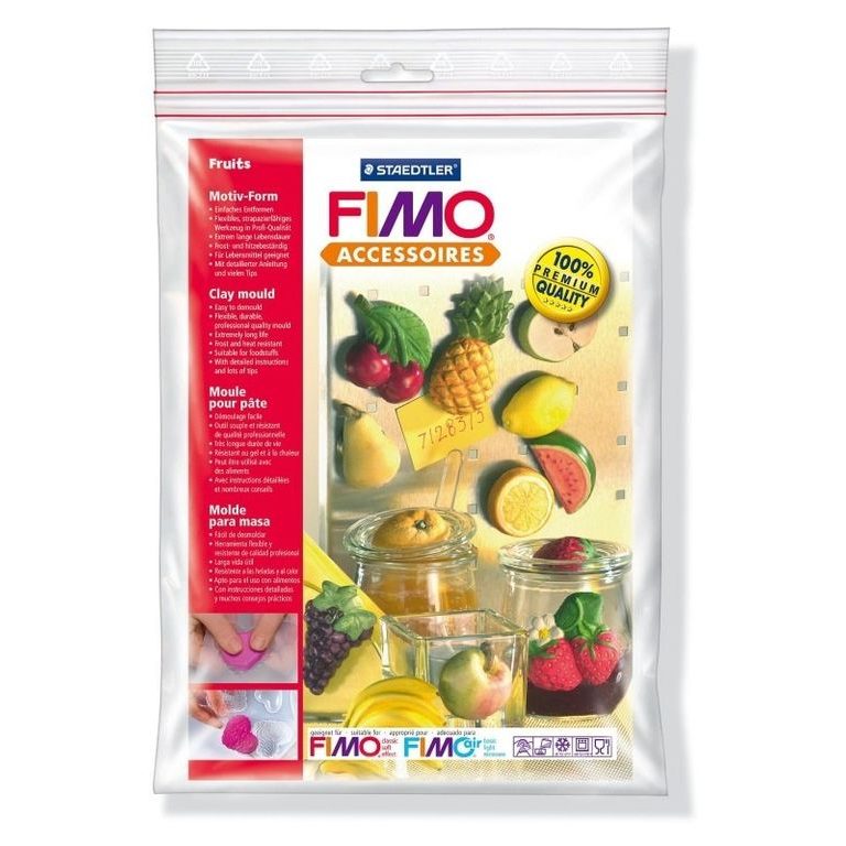 FIMO clay mould Fruits