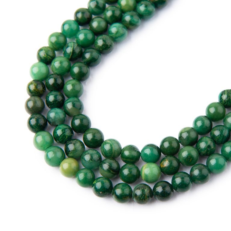 African Jade beads 4mm