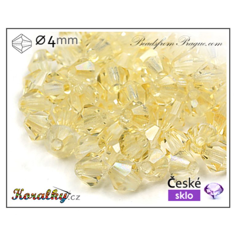 Czech crystal bicone beads 4mm No.45