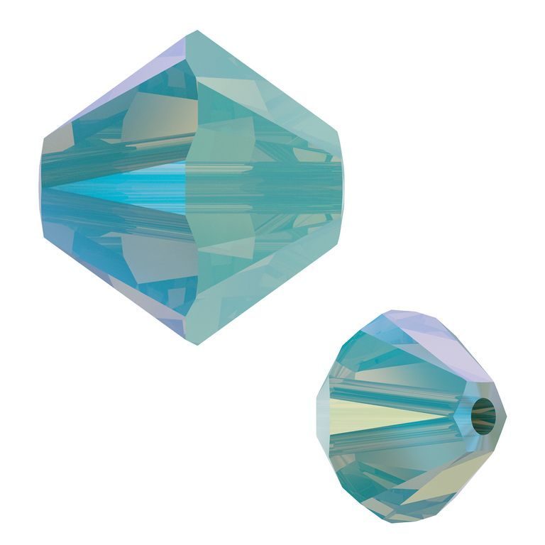 SWAROVSKI 5328 6mm Pacific Opal Shimmer