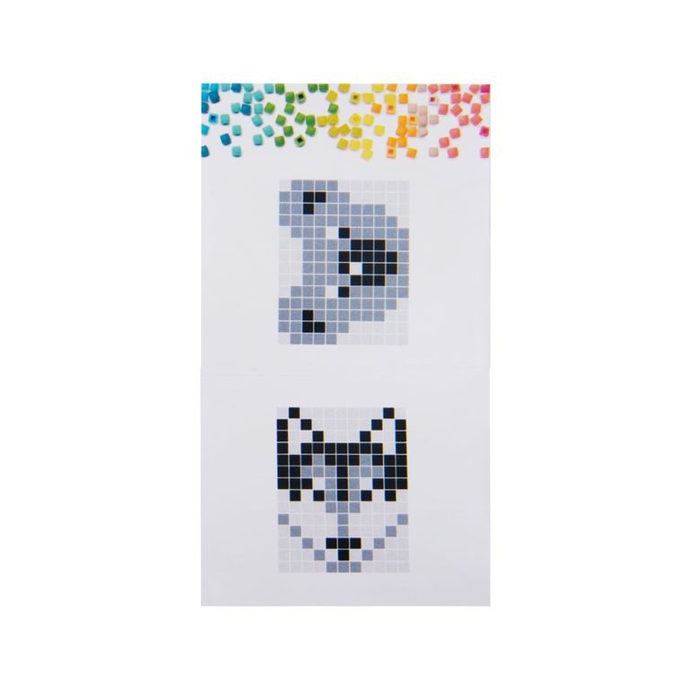 Pixel klíčenka koala nebo vlk