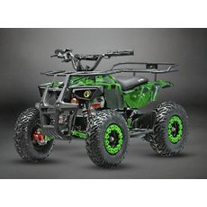 DĚTSKÁ ELEKTRO ČTYŘKOLKA SONIC 1000W 48V ZELENÝ MASKÁČ