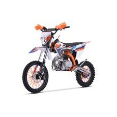PITBIKE MINIROCKET DT125 17"/14" AUTOMAT ČERNÁ/ORANŽOVÁ/MODRÁ