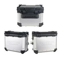 ZONTES SADA STŘÍBRNÝCH HLINÍKOVÝCH KUFRŮ 703 FRONTIER