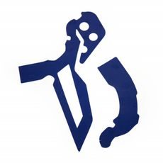 PROTISKLUZOVÉ KRYTY RÁMU VIBRAM M7355B OFF-ROAD MODRÁ