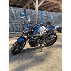 ZONTES G1 125 SCRAMBLER MODRÁ MATNÁ LITÁ KOLA