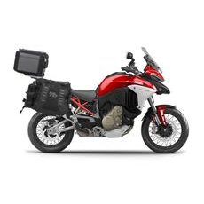KOMPLETNÍ SADA BOČNÍCH ADVENTURE BRAŠEN SHAD TERRA TR40 A HLINÍKOVÉHO 55L VRCHNÍHO KUFRU, VČETNĚ MONTÁŽNÍ SADY SHAD DUCATI MULTISTRADA 1200 V4
