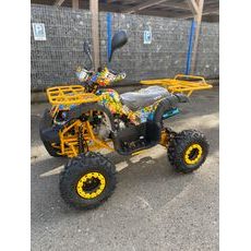 DĚTSKÁ ČTYŘKOLKA TORONTO 125CC - ŽLUTÉ GRAFITY