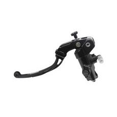 RADIÁLNÍ HLAVNÍ VÁLEC SPOJKY ACCOSSATO CL025 16X16 S ČERNĚ ELOXOVANÝM TĚLEM A MODROU VÝKLOPNOU PÁČKOU (MATICE+PÁČKA)