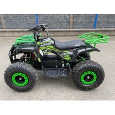 DĚTSKÁ ELEKTRO ČTYŘKOLKA SONIC 1000W 48V ČERNO ZELENÁ