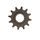 Řetězová sada D.I.D Chain - stříbrný řetěz 520 VX, X-kroužek, kolečko SUPERSPROX, hliníková rozeta SUPERSPROX pro KTM Freeride 350 2016-2017