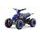 Elektrická čtyřkolka Repti Deluxe 1000W modrá