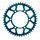 Hliníková řetězová rozeta SUPERSPROX RAL-480:46-BLU modrá 46 zubů, 525