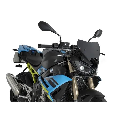 PLEXI ŠTÍT PUIG NEW GEN. SPORT 22783J MATNÁ ČERNÁ