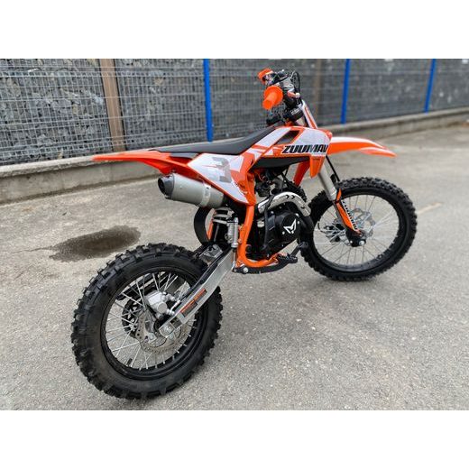 PITBIKE 125CC S3 17/14 MANUÁL 4G + EL START. ORANŽOVÁ