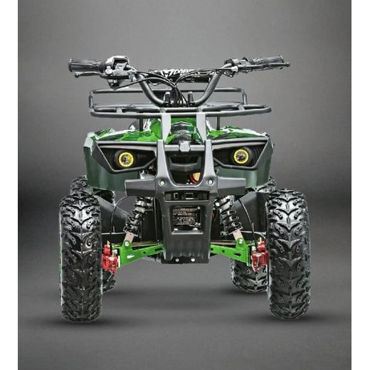 DĚTSKÁ ELEKTRO ČTYŘKOLKA SONIC 1000W 48V ZELENÝ MASKÁČ