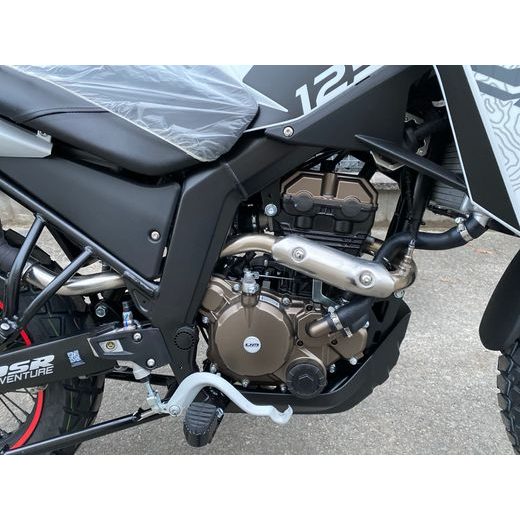 UM DSR ADVENTURE TT 125 BÍLÁ