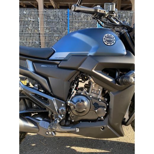 ZONTES G1 125 SCRAMBLER MODRÁ MATNÁ LITÁ KOLA