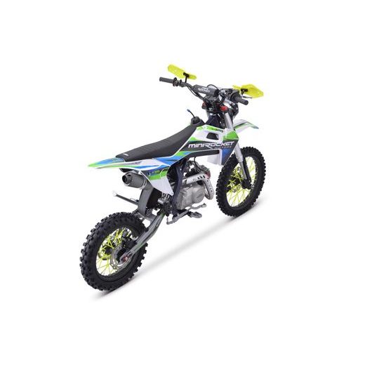 PITBIKE DT125 17"/14" ENDURO ČERNÁ/ORANŽOVÁ/MODRÁ