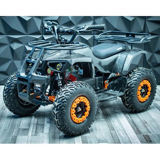 DĚTSKÁ ELEKTRO ČTYŘKOLKA SONIC 1000W 48V ZELENÝ MASKÁČ