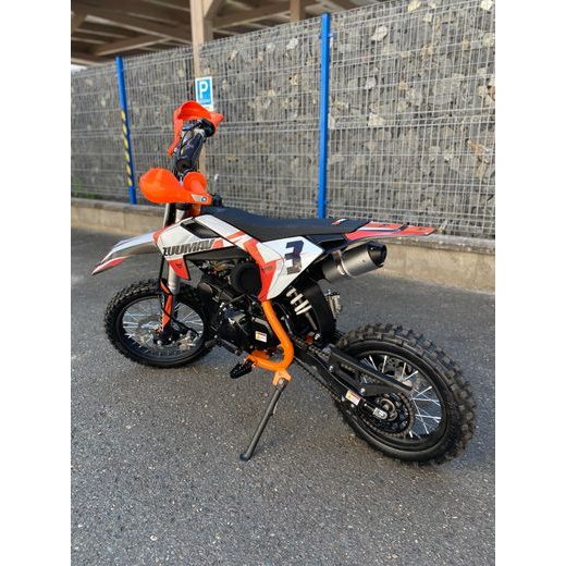 PITBIKE ZUUMAV S3 125CC (POLOAUTOMAT) 14/12 - ORANŽOVÁ