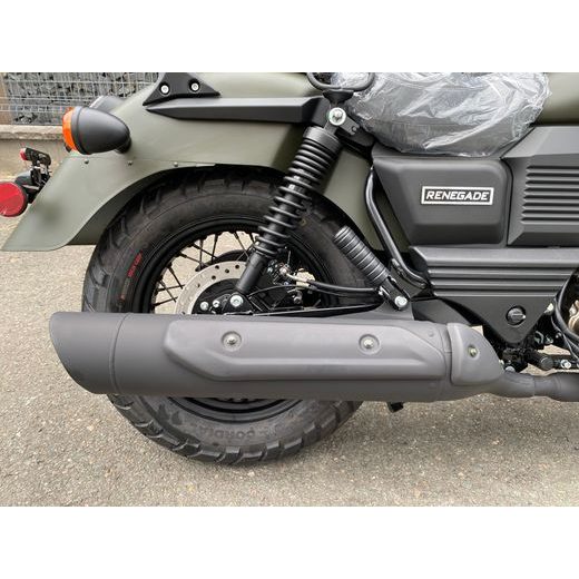 UM RENEGADE COMMANDO 125 ZELENÁ