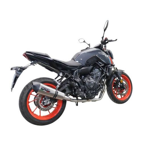 VÝFUK KOMPLETNÍ GPR NEW GRAND PRIX EVO TITANIUM E5.Y.225.CAT.GPAN.TO BROUŠENÝ TITAN ZAHRNUJE ODNÍMATELNÝ DB KILLER A KATALYZÁTOR