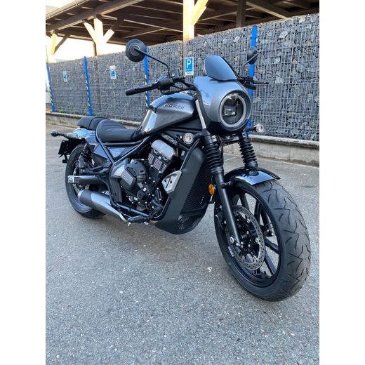 MOTO MORINI CALIBRO CUSTOM 700 ŠEDÁ