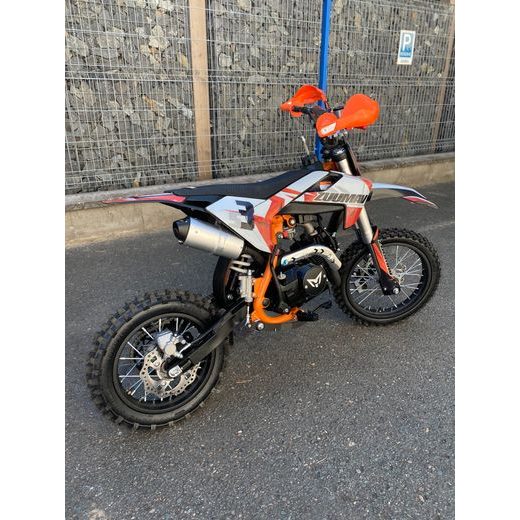 PITBIKE ZUUMAV S3 125CC (POLOAUTOMAT) 14/12 - ORANŽOVÁ