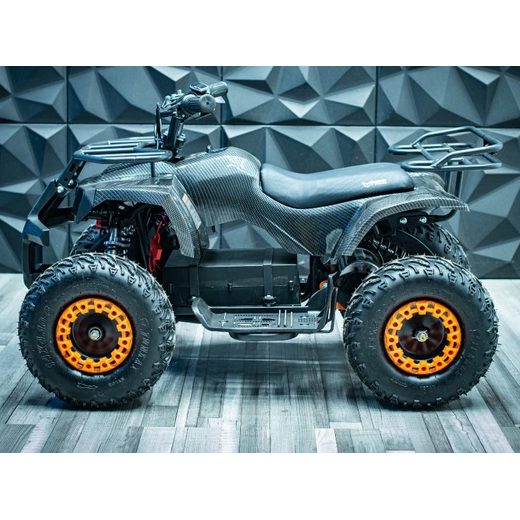 DĚTSKÁ ELEKTRO ČTYŘKOLKA SONIC 1000W 48V ZELENÝ MASKÁČ