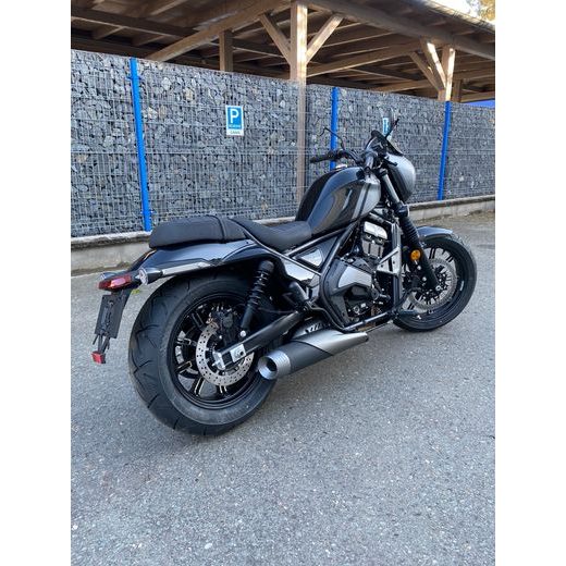 MOTO MORINI CALIBRO CUSTOM 700 ŠEDÁ