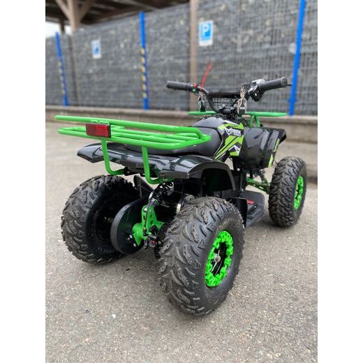 DĚTSKÁ ELEKTRO ČTYŘKOLKA SONIC 1000W 48V ČERNO ZELENÁ