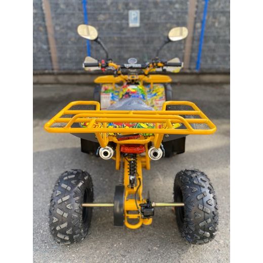 DĚTSKÁ ČTYŘKOLKA TORONTO 125CC - ŽLUTÉ GRAFITY