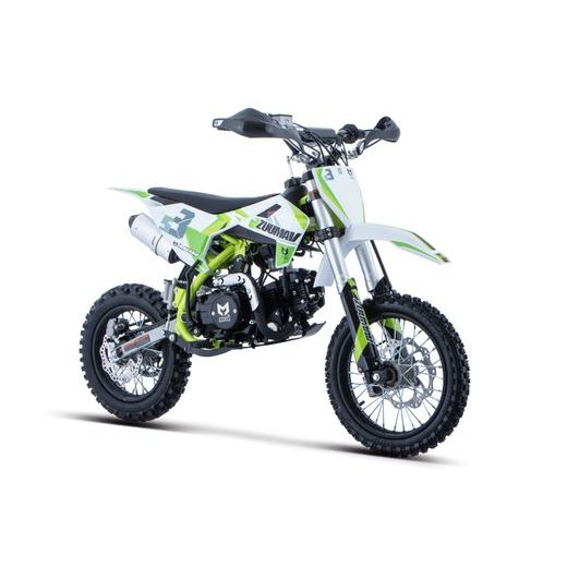 PITBIKE ZUUMAV S3 125CC 14/12 ZELENÁ