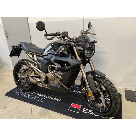 ZONTES 125 SCRAMBLER ČERNÁ DRÁTĚNÁ KOLA