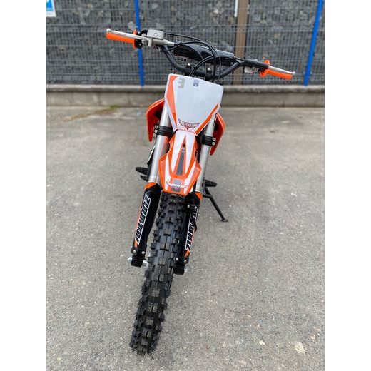 PITBIKE 125CC S3 17/14 MANUÁL 4G + EL START. ORANŽOVÁ
