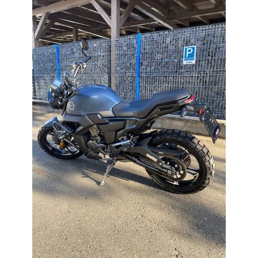 ZONTES G1 125 SCRAMBLER MODRÁ MATNÁ LITÁ KOLA