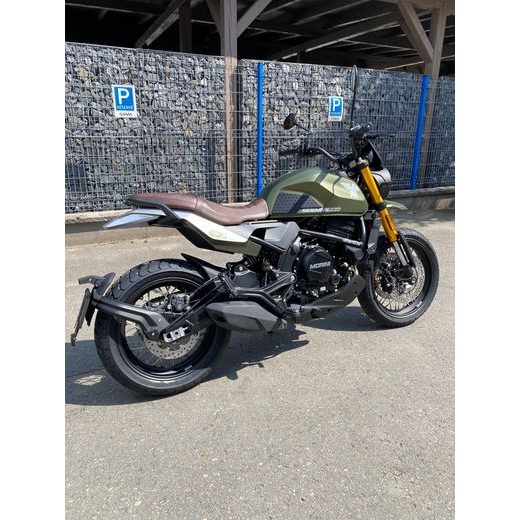 MOTO MORINI 6½ SEIEMMEZZO SCR ZELENÁ