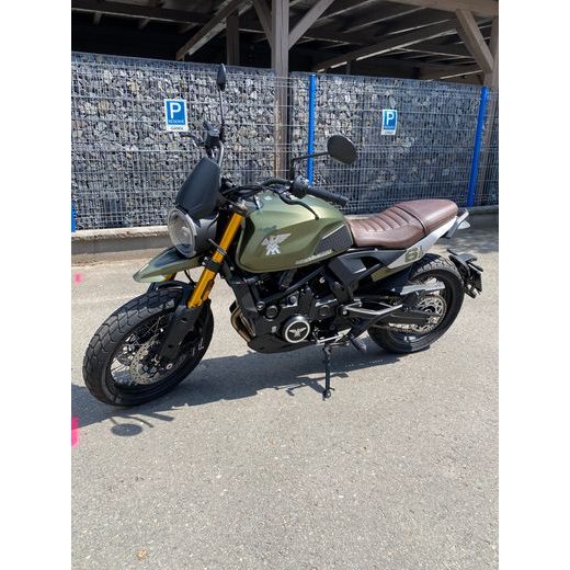 MOTO MORINI 6½ SEIEMMEZZO SCR ZELENÁ