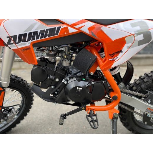 PITBIKE 125CC S3 17/14 MANUÁL 4G + EL START. ORANŽOVÁ