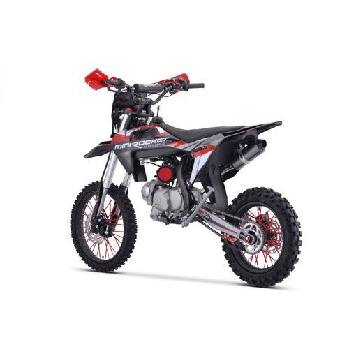 PITBIKE DT125 17"/14" ENDURO ČERNÁ/ORANŽOVÁ/MODRÁ