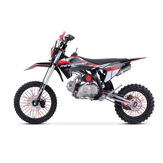 PITBIKE DT125 17"/14" AUTOMAT ČERNÁ/ORANŽOVÁ/MODRÁ