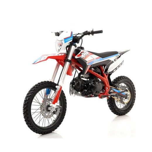 APOLLO THUNDER 125CC 17/14 ENDURO ČERVENÝ